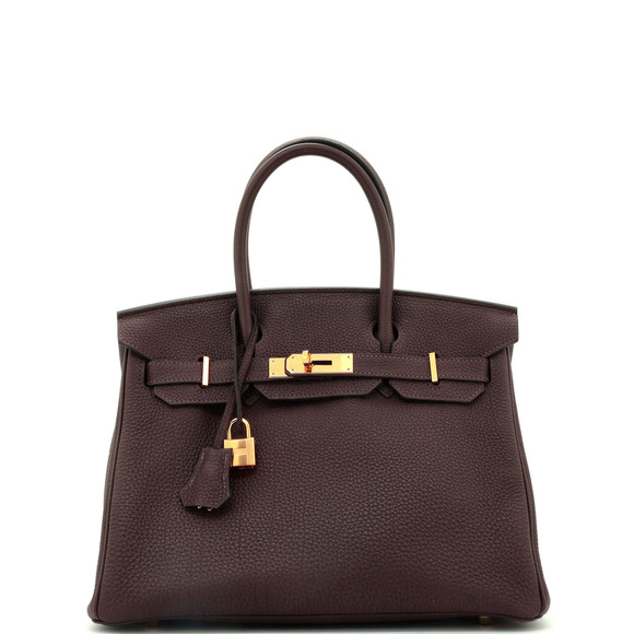 Hermes Birkin 30 Brown Togo with Gold Hardware - Picture 1 of 8